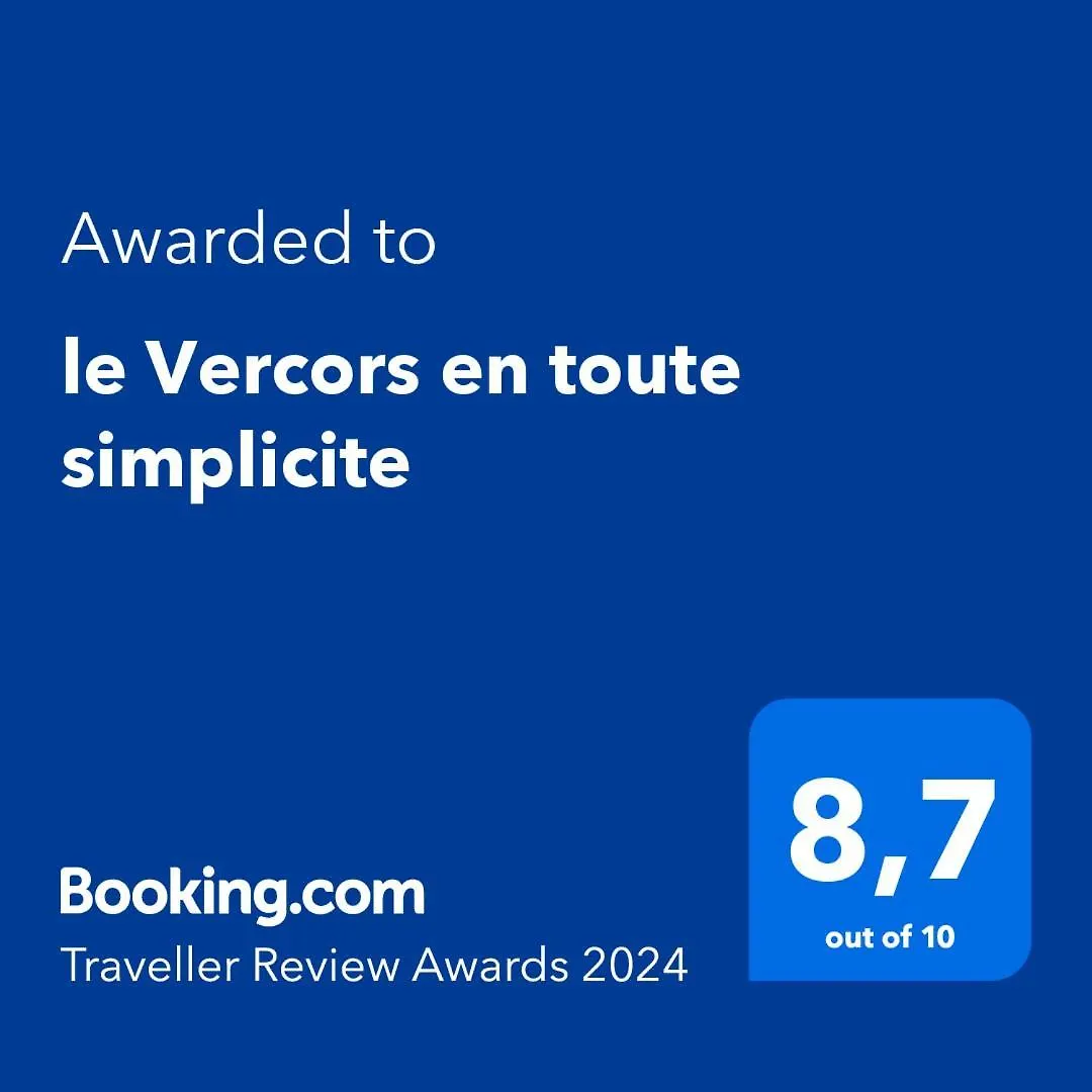 Le Vercors En Toute Simplicite Apartment Autrans 0*, Autrans-Meaudre-en-Vercors France